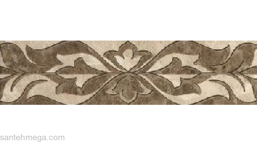 Gracia Ceramica 010212001736 Бордюр Saloni 300х75 brown 01