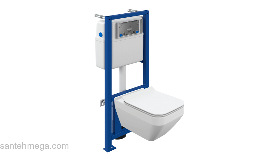 CERSANIT Комплект CREA SQUARE CO DPL EO SLIM + LINK PRO A63997. Фото