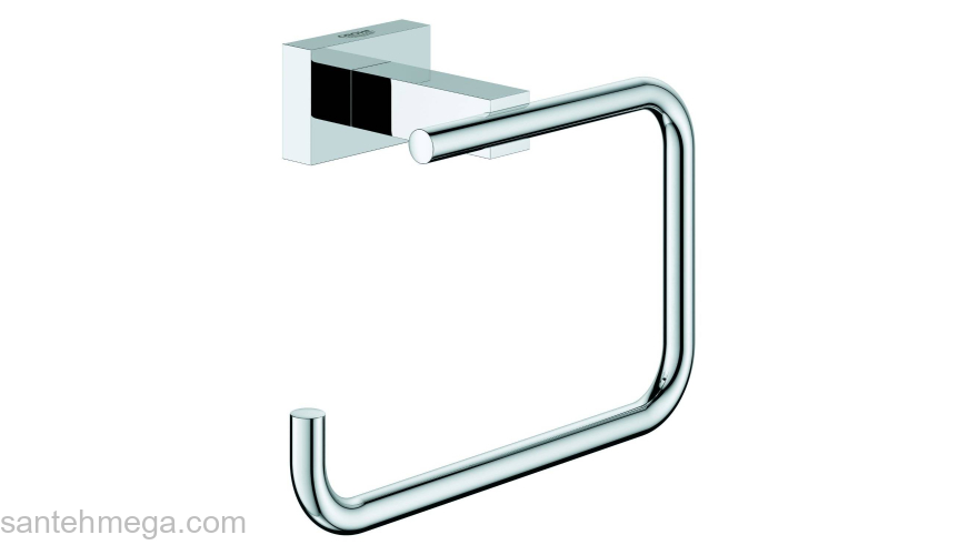 Полотенцедержатель GROHE Essentials Cube 40510001 для ванной комнаты. Фото