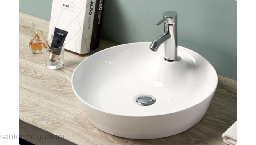 Раковина накладная BELBAGNO 45х45 BB1306. Фото