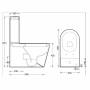 Чаша унитаза BELBAGNO Genius P-trap BB541CP. Фото