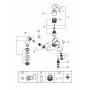 Смеситель для ванны GROHE Eurosmart 33303002. Фото