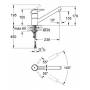 Смеситель для мойки GROHE Concetto New 32659001. Фото