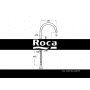 Смеситель ROCA Targa для кухни A5A8460C0M. Фото