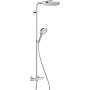 Душевая система Hansgrohe Raindance Select S Showerpipe 240 1jet PowderRain с термостатом 27633000, хром. Фото