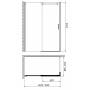 Душевой уголок GEMY Modern Gent S25161 L. Фото