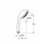 Ручной душ GROHE Trio Relexa 28793000. Фото