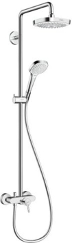 Душевая стойка Hansgrohe Croma Select E 2jet 27258400. Фото