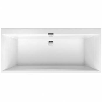 Ванна акриловая VILLEROY & BOCH Squaro Edge 12 UBQ180SQE2DV-01 Alpin. Фото