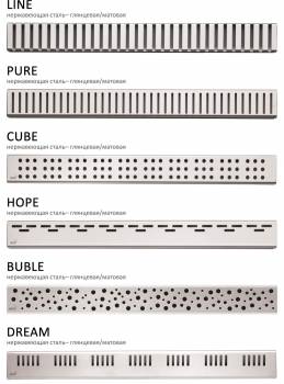 Перфорированная решетка ALCAPLAST PURE-1050L. Фото