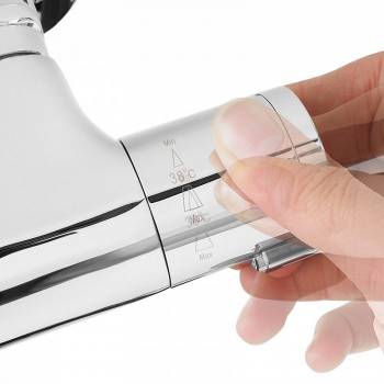 Смеситель для душа с термостатом Thermolife IDDIS THESB00i75WA. Фото