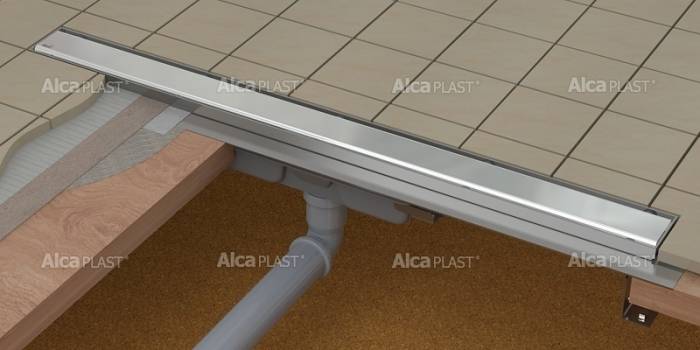 Цельная решетка ALCAPLAST DESIGN-850LN. Фото