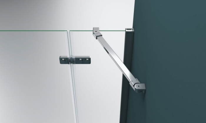 Душевой угол BELBAGNO KRAFT-A-12-100-C-Cr-R. Фото