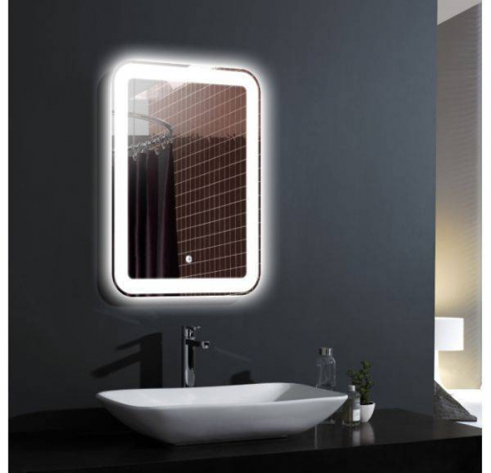Зеркало с подсветкой для ванной 80