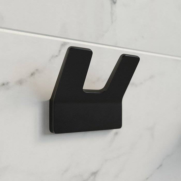 Крючок двойной сплав металлов Slide IDDIS SLIBS20i41 для ванной комнаты. Фото