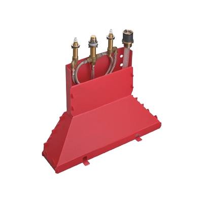 Cкрытая часть смесителя для ванны (4 отверстия) HANSGROHE 13444180. Фото