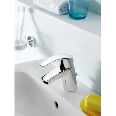 Смеситель для раковины GROHE Eurosmart 23372002. Фото