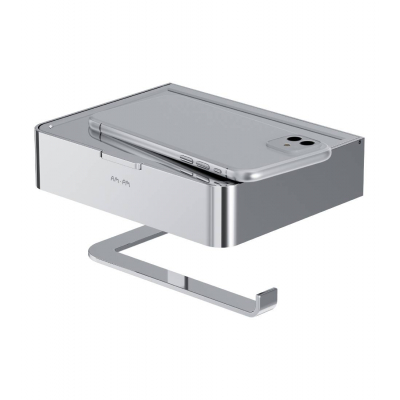 Держатель для туалетной бумаги с коробкой AM.PM Inspire 2.0 A50A341500 для ванной комнаты. Фото