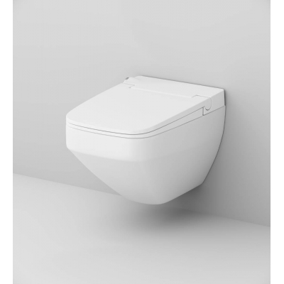 Унитаз подвесной безободковый FlashClean, с крышкой-биде AM.PM Inspire 2.0 CCC50A1700SC. Фото