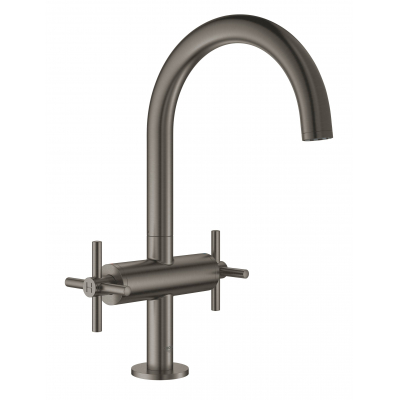 GROHE 21019AL3 Atrio New Смеситель двухвентильный для раковины на 1 отверстие, крестобразная ручка, размер L, Графит. Фото