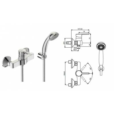 Смеситель для душа VIDIMA Logic BA278AA. Фото