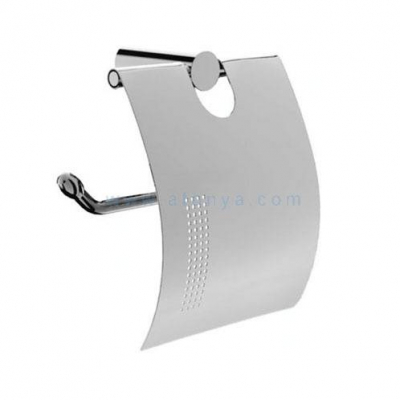 Бумагодержатель с крышкой IDDIS Renior L046 для ванной комнаты. Фото