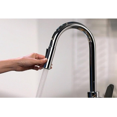 Смеситель для кухни Hansgrohe Focus под сталь 31815800. Фото