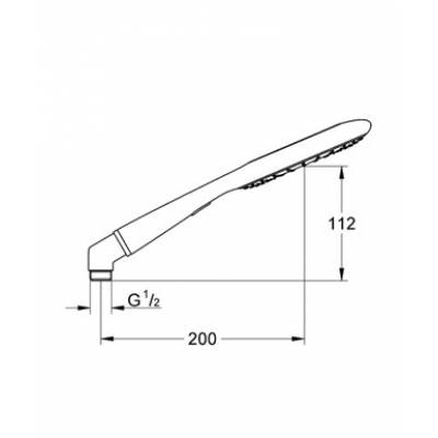 Ручной душ GROHE Rainshower Icon 27446000 Ручной душ GROHE Rainshower Icon 27446000. Фото