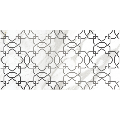 CERSANIT 16015 Вставка Royal Stone 298х598 узор белый