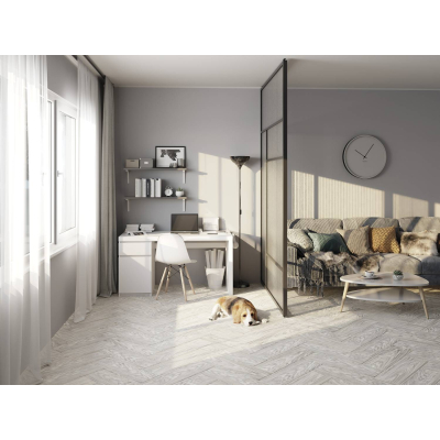 CERSANIT 15938 Керамический гранит Bristolwood 185х598 серый рельеф. Фото