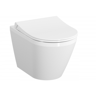 Подвесной унитаз VITRA Integra Round безободковый 7041B003-0075. Фото
