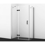 Душевой уголок WASSERKRAFT Aller 10H07L BLACK MATT. Фото