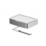 Держатель для туалетной бумаги с коробкой AM.PM Inspire 2.0 A50A341500 Держатель для туалетной бумаги с коробкой AM.PM Inspire 2.0 A50A341500 для ванной комнаты. Фото