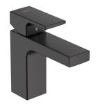 Смеситель для раковины со сливным гарнитуром Hansgrohe Vernis Shape 100 71561670 черный Смеситель для раковины со сливным гарнитуром Hansgrohe Vernis Shape 100 71561670 черный. Фото