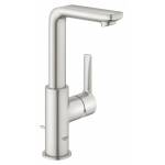 GROHE 23296DC1 Lineare New Смеситель однорычажный для раковины, высокий излив, со сливным гарнитуром GROHE 23296DC1 Lineare New Смеситель однорычажный для раковины, высокий излив, со сливным гарнитуром. Фото