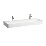 Раковина двойная LAUFEN Val 120x42 8.1028.9.000.107.1 Раковина двойная LAUFEN Val 120x42 8.1028.9.000.107.1. Фото
