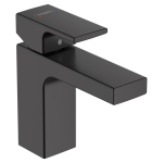 Смеситель для раковины со сливным гарнитуром Hansgrohe Vernis Shape 70 71560670 черный Смеситель для раковины со сливным гарнитуром Hansgrohe Vernis Shape 70 71560670 черный. Фото