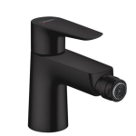Смеситель Hansgrohe Talis E для биде, однорычажный, со сливным гарнитуромматовый ч, матовый белыйерный 71720670 Смеситель Hansgrohe Talis E для биде, однорычажный, со сливным гарнитуромматовый ч, матовый белыйерный 71720670. Фото