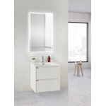 Тумба под раковину подвесная BELBAGNO KRAFT 39-600/390-2C-SO-BO Bianco Opaco Тумба под раковину подвесная BELBAGNO KRAFT 39-600/390-2C-SO-BO Bianco Opaco. Фото