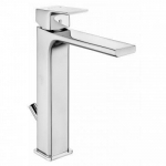 Смеситель для умывальника с удлиненным корпусом и донным клапаном ECA Tiera 102188014EX Смеситель для умывальника с удлиненным корпусом и донным клапаном ECA Tiera 102188014EX. Фото
