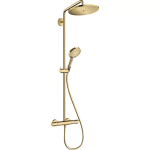 Душевая система Hansgrohe Croma Select S 280 1 режим струи 26890990, золото Душевая система Hansgrohe Croma Select S 280 1 режим струи 26890990, золото. Фото