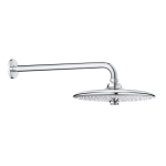 GROHE Верхний душ с душевым кронштейном 38 см Grohe Euphoria 260 SmartContro 26458000 хром GROHE Верхний душ с душевым кронштейном 38 см Grohe Euphoria 260 SmartContro 26458000 хром. Фото
