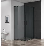 Душевой угол CEZARES Slider SLIDER-AH-2-90/100-100/110-GRIGIO-NERO Душевой угол CEZARES Slider SLIDER-AH-2-90/100-100/110-GRIGIO-NERO. Фото