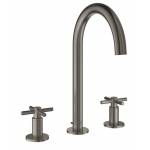 GROHE 20008AL3 Atrio New Смеситель двухвентильный для раковины на 3 отверстия, монтаж на бортик, крестобразная ручка, размер M GROHE 20008AL3 Atrio New Смеситель двухвентильный для раковины на 3 отверстия, монтаж на бортик, крестобразная ручка, размер M. Фото