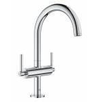 GROHE 21022003 Atrio New Смеситель двухвентильный для раковины на 1 отверстие, рукоятки-рычаги, размер L GROHE 21022003 Atrio New Смеситель двухвентильный для раковины на 1 отверстие, рукоятки-рычаги, размер L. Фото