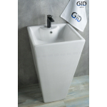 Раковина напольная GID Nb145 48х47 81103 Белый Раковина напольная GID Nb145 48х47 81103 Белый. Фото