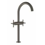 GROHE 21044AL3 Atrio New Смеситель двухвентильный для раковины на 1 отверстие, для свободностоящих раковин, крестобразные ручки, размер XL, Графит GROHE 21044AL3 Atrio New Смеситель двухвентильный для раковины на 1 отверстие, для свободностоящих раковин, крестобразные ручки, размер XL, Графит. Фото
