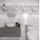 Gracia Ceramica 010300000090 Панно Celia 500х600 white 01