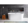Ванна акриловая пристенная BELBAGNO BB409-1500-800. Фото
