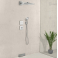 Модуль Hansgrohe ShowerSelect с 3 запорными клапанами, стеклянный 15736600. Фото